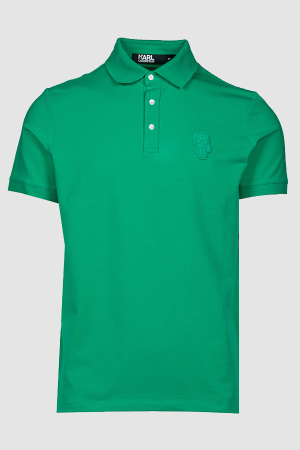 ΜΠΛΟΥΖΑ POLO KARL LAGERFELD - 530 ΠΡΑΣΙΝΟ